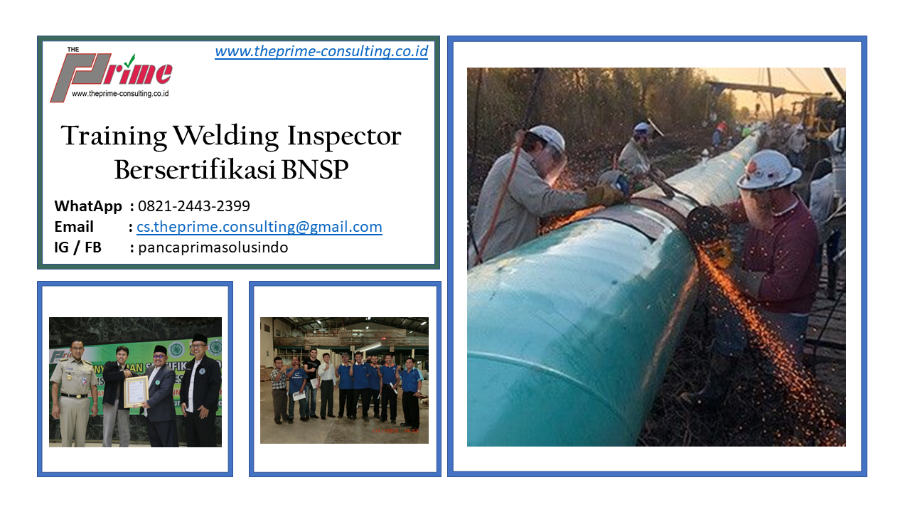 Training Welding Inspector Bersertifikasi BNSP