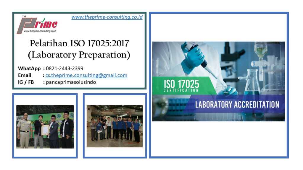 Pelatihan ISO 17025:2017 (Laboratory Preparation)