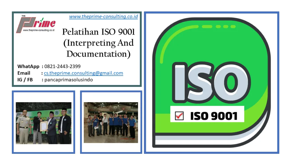 Pelatihan ISO 9001 Interpreting And Documentation