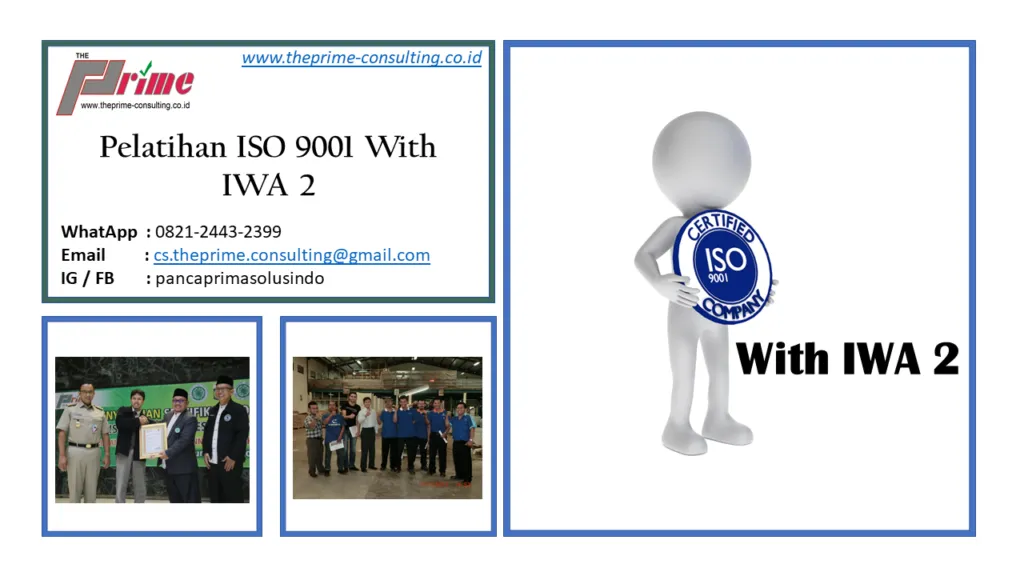 Pelatihan ISO 9001 With IWA-2