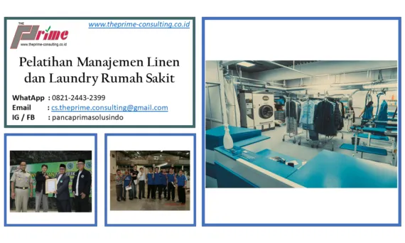 Pelatihan Manajemen Linen dan Laundry Rumah Sakit