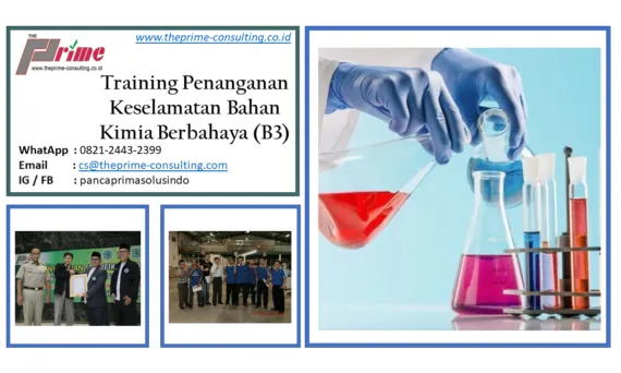 Training Penanganan Keselamatan Bahan Kimia Berbahaya (B3)