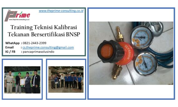 Training Teknisi Kalibrasi Tekanan Bersertifikasi BNSP