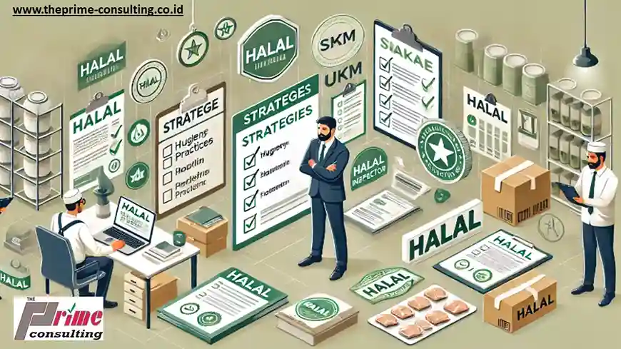 Strategi UKM dalam menghadapi audit atau pemeriksaan halal untuk memenuhi persyaratan sertifikasi halal.