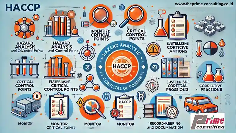 Penjelasan prinsip-prinsip dalam sistem Hazard Analysis and Critical Control Points