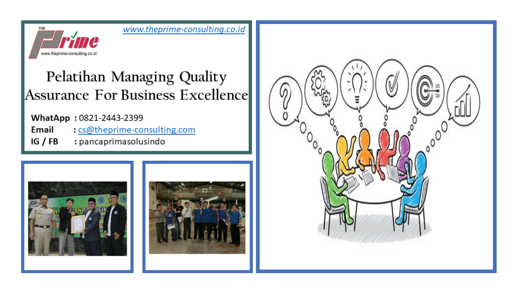 Pelatihan Managing Quality Assurance For Business Excellence