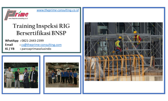 Training Inspeksi RIG Bersertifikasi BNSP