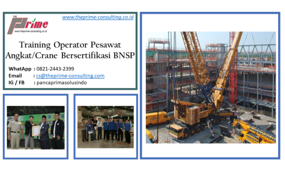 Training Operator Pesawat Angkat/Crane Bersertifikasi BNSP