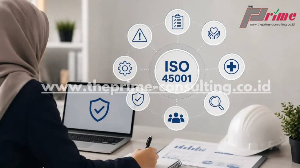 penerapan 10 Klausul ISO 45001 untuk Sistem Manajemen K3 di lingkungan kerja.